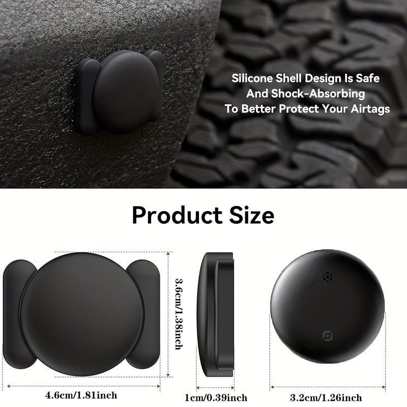 Smart Tag Compatible Luggage GPS Tracker for Mini Trackers Device with Magnetic Case No Monthly Fee-Best Anti-Lost Device Works with Find My Ios Solely