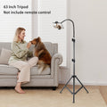 [Adjustable Phone Tripod] 63 Inch Adjustable Phone Tripod With 360° Goose Neck, Universal Phone Grip, Ideal For Content Creators, Live Broadcast& Filming, Selfie