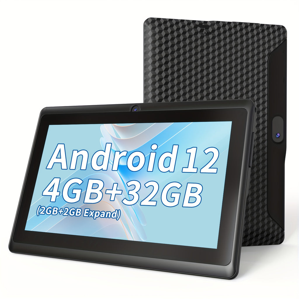 [Android 14 Tablet] PEICHENG 7-Inch, Android 14/12, CPU- A133/4GB(2GB+2GB)RAM/32GB ROM, Tablet Computer, 1024X600 High-Definition IPS Screen, 3000Mah Battery, Dual Cameras 2MP Front And 5MP Rear, 2.4G Wifi, Type C Interface, Supporting Reading, Tablet, Pa