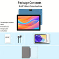 10-Inch Android 13 Tablet | Quad-Core CPU, 7GB (3+4) RAM, 64GB ROM, 1TB SD Card Expansion, 6000mAh Battery, 2MP+8MP Dual Camera, 1280x800 IPS Screen, Wi-Fi, Optional Keyboard, Mouse, Styl, Tablet, Pad, Tablet, Pad