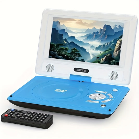11 "Portable DVD Player, 1280*720 High-definition Screen, No Regional Restrictions, Supports Multiple Formats for Playback, Dual Speakers, Rechargeable Playback for 5 Hours, Suitable for Car Travel