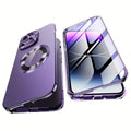 [Magnetic 2-In-1 Case] Phone Case - New Anti-Spy Phone Case Series, Magnetic 2-In-1 Design, Complete Protection Case, Compatible with Iphone 16/15/14/13/12 Pro Max Plus, All-Round Lens Protection Case
