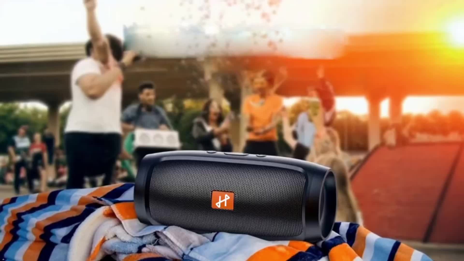 Compact Wireless Speaker with Impressive Audio Performance - Offered in Various Colors, Features a Rechargeable Lithium Battery, USB Charging, Stereo Enhancement, Ideal for Smartphones And Tablets