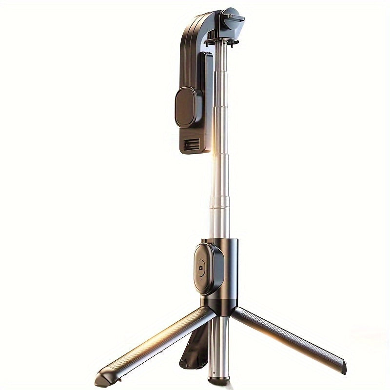 40 Inch Mobile Phone Tripod, Suitable for iPhone/Android Tripod And Selfie Stick Tripod, with Wireless Remote Control, Extendable Tripod Stand And Travel Tripod, The Strongest Mobile Phone Tripod Compatible with iPhone 15/14/13