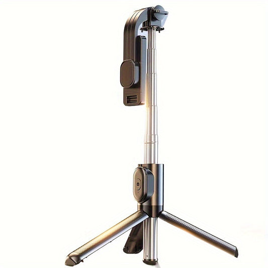 40 Inch Mobile Phone Tripod, Suitable for iPhone/Android Tripod And Selfie Stick Tripod, with Wireless Remote Control, Extendable Tripod Stand And Travel Tripod, The Strongest Mobile Phone Tripod Compatible with iPhone 15/14/13