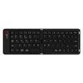 KLZO-B023 Dual Folding Wireless Keyboard, Magnetic And Smooth Folding, Slim And Compact, Compatible with Multiple Systems And Devices, with Ultra Long Battery Life
