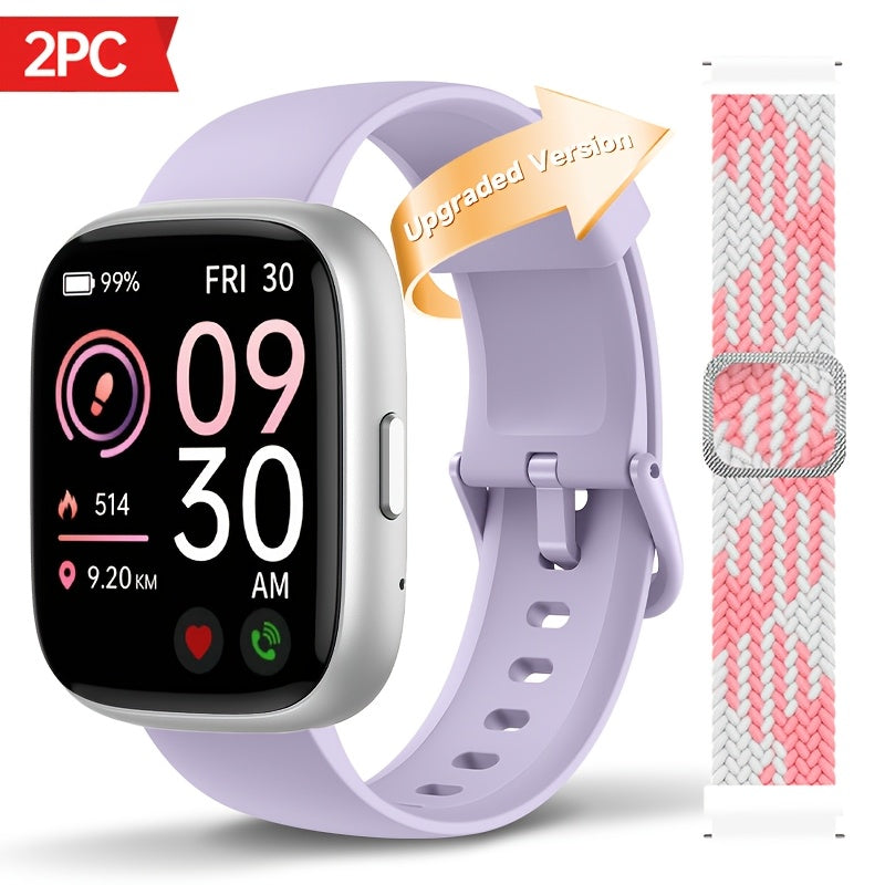 FAWEIO Smart Watch For Men Women Wireless Calling, 1.83" HD Touch Screen Fitness Tracker, 100+ Sports Modes, Built-in Alexa, Dial, Waterproof, For IPhone & Android, Birthday Gifts, Mother'S Day Gift
