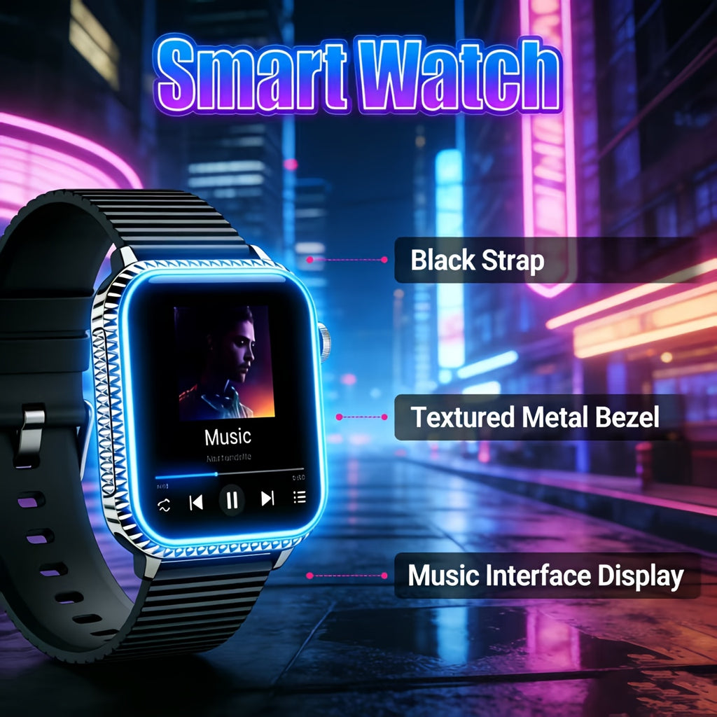 In 2026, The New High-end Technology Style Smart Watch, Smart Ring, Men's Smart Watch, Women's Smart Watch, Female Smart Bracelet, Touchscreen Smart Watch, Fitness Tracking Watch, Multiple Modes, Music Control, Wireless Call And Message Notification