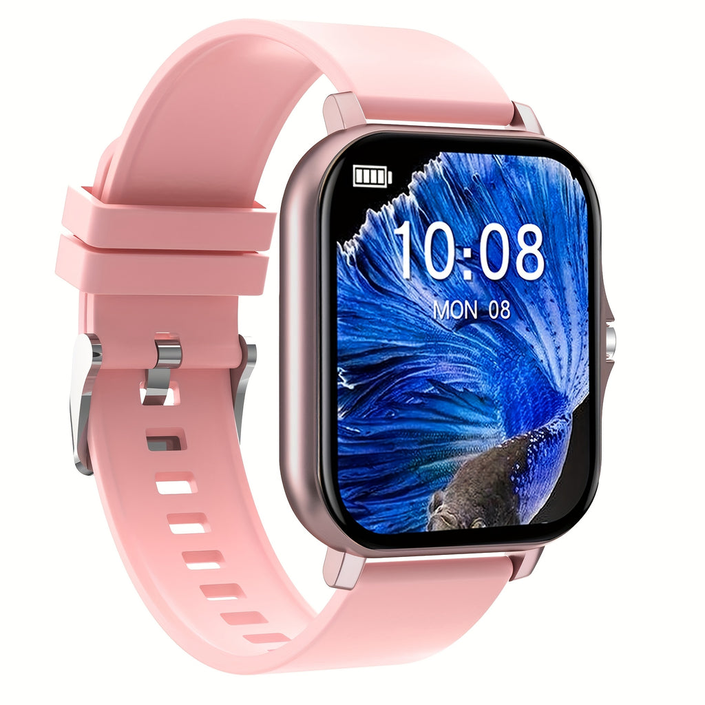 Brand New Large Screen Smart Watch, Compatible With IPhone/Android, HD Voice Call, Message Reminder, Multiple Sports Modes, Unisex, Suitable For Outdoor Sports, Daily Wear, Holiday Gifts, Valentine'S Day Gift