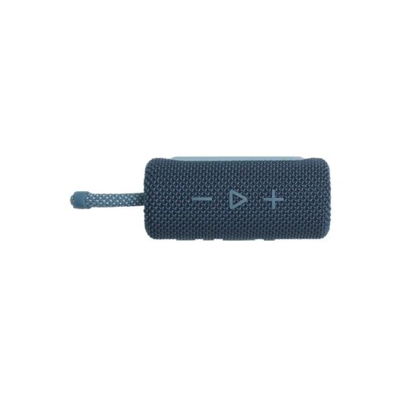 JBL Go 3 Portable Mini Bluetooth Speaker – Big Audio & Punchy Bass in a Pocket-Size Design, IP67 Waterproof & Dustproof for Shower/Beach/Pool, Up to 5 Hours Playtime per Charge, Rugged Fabric & Durable Housing, Integrated Carry Loop, USB-C Fast Recharge,
