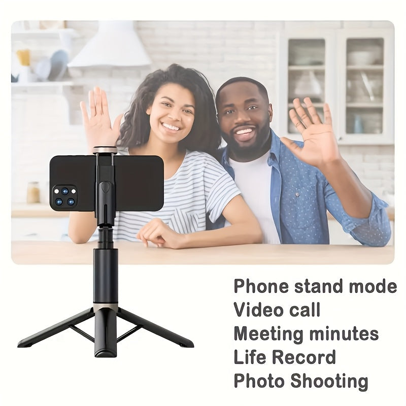 [Professional Selfie Stick] Professional 68 Inch Retractable Selfie Stick with Wireless Remote, 360° Rotation, Stable Anti-shake Design. Ideal for Travel Vlogs & Outdoor Live Streaming. Compatible with iPhone/Android Smartphones