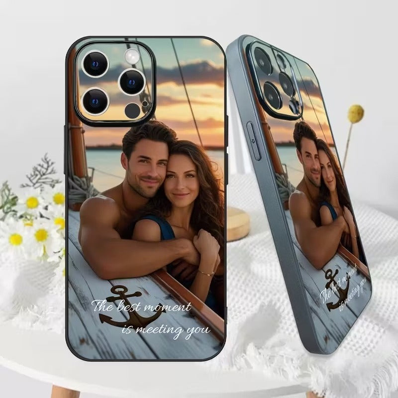 Phone Case: Custom Phone Case - Personalized Case for iPhone 17/ 16/ 15/ 14/ 13/ 12/11 Pro Max/ Pro/ Plus, Minimalist & Stylish, Durable, Perfect Creative Gift for Birthdays, Anniversaries, Valentine's Day, Weddings, Halloween, Christmas.