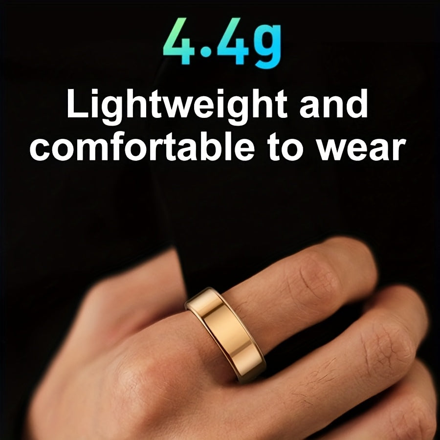 2026 Upgraded Smart Rings for Men Women, Health Monitoring Ring, Fitness Tracker with Sport Mode, Pedometer, Sleep, Step, Calorie Tracker, IP68 Fitness Ring, Outdoor Activity Tracker Ring for Android for iPhone - Gifts for Him/Her
