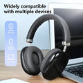 Wireless Earphones, Noise Cancelling Stereo Comfortable Earphones, Built-in High-definition Microphone, High Fidelity Stereo, Deep Bass, Suitable for Travel, Office, Laptops, Mobile Phones, Christmas Gifts