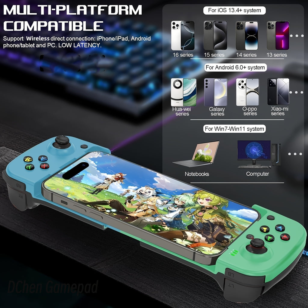Wireless Gamepad for iPhone/ for Andriod/ for Steam Deck/ for PC Table Mobile Phone Controller Wired Game Controller Festival Gift