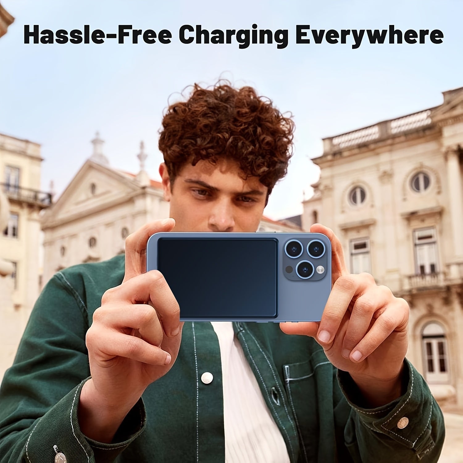 Power Bank, Ultra-Slim 5, 000mAh Magnetic Battery 20W Ultra-Fast Compatible Portable Charger, Ergonomic Design, For IPhone16/15/14/13/12 For IPhone17 Series
