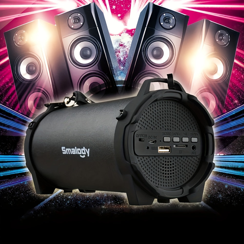 USB Rechargeable Portable Boombox with 3.5Mm Input Jack Boombox Speaker Large Outdoor Speaker Boombox USB Port Loud Stereo System for Home Outdoor Party