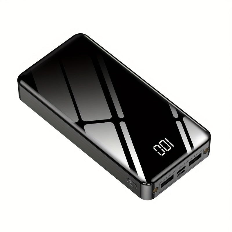 30000mAh/50000mAh/100000mAh Power Bank, 22.5W Fast Charging, Large Capacity Power Bank, Fast USB Charger with LED Display, Flashlight And Emergency Power Reserve - Outdoor Camping Light for iPhone, Android And Digital Devices, Holiday Gift