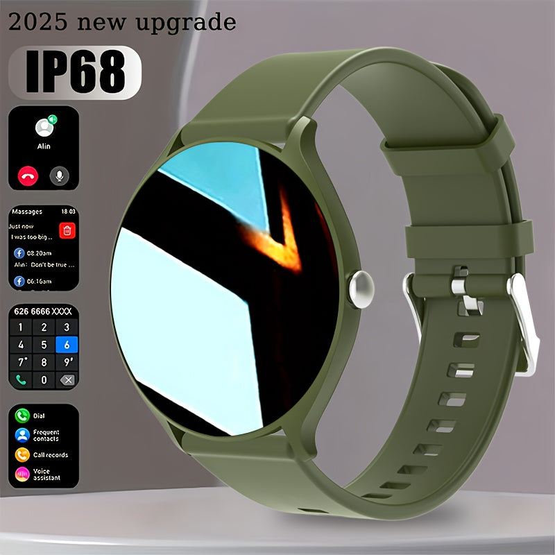 [Valentine's Day Gifts]IP68 Swim-Proof Smartwatch, Bluetooth Calling, HD Display, Music Control, Sleep And Monitoring, Long Battery Life Sports Watch, Compatible with IOS And Android, The Best Swimming Companion
