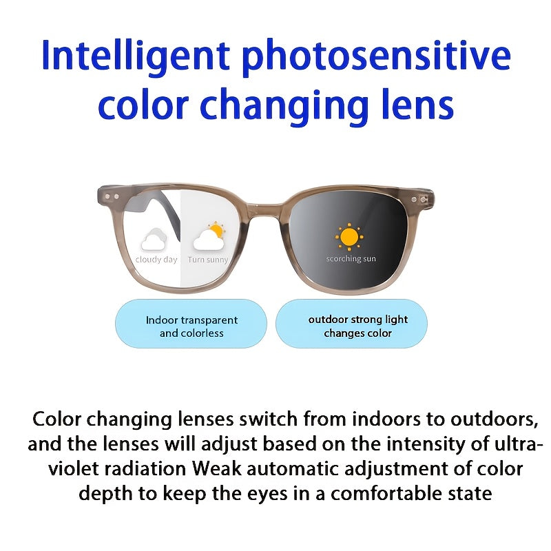 AI Smart Glasses: Smart Glasses That Support Real-time Translation In 160 Languages. These New Multifunctional Audio Glasses Feature Built-in Microphones And Speakers, Delivering High-definition Voice Calls And Hi-Fi Music Quality. They Offer Music