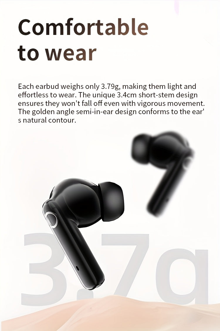 Acer In-Ear Headphones - Wireless TWS, Stereo Sound Effect, Super Long Standby, Chip V5. 4, Rapid Shipping, Multi-Device Compatible with Phone, Pad, Laptop, Ideal for Study, Business, Gym, Running, Perfect Christmas, Gift Present, Wireless Headphones, Bus