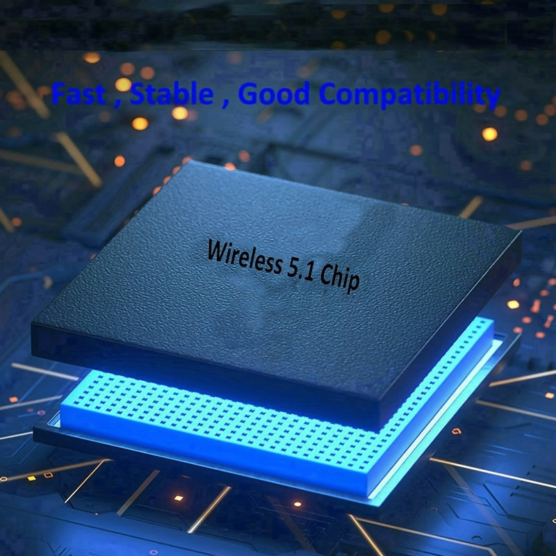 1pc Foldable Wireless Keyboard with Numeric Keypad, USB Rechargeable Lithium Polymer Battery, Type-C Charging, Compatible with Windows, for Android, iOS Devices - Portable  Keyboard