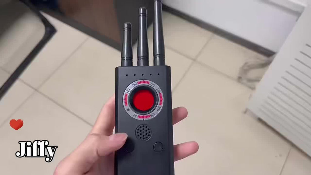 Rechargeable Portable Privacy Scanner - Accurately Detects Hidden Cameras, Wireless Infrared Cameras And USB Charging Bugs for Advanced Security And Privacy - No Wireless Signal Transmission for Extra Peace Of Mind