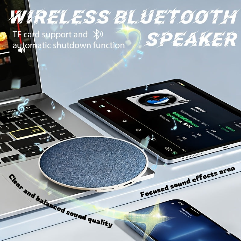Sleep Headphones Pillow Speaker, Bone Conduction Under Pillow Wireless Speaker, White Noise Machine with Bass Stereo, TF Card, Auto Shut-Off Timer, Ultra-Thin 11mm