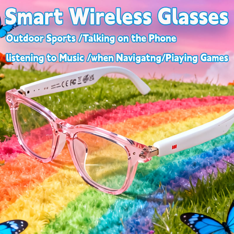 New Smart Translation Glasses, Capable Of Translating 164 Languages, Support Listening to Music And Making Calls, Suitable for Indoor Use And Driving, Universal for Men And Women, Support AI Voice Assistant, Perfect for Holiday Gifts, Valentine's Day