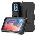 Phone case: for Motorola Moto G Play 2024 Case with Belt Clip Holster Kickstand, Durable Rugged Shockproof Protective Phone Cover, All-round Protection, Durable Multi-Layer Design, 3in 1 Heavy Duty Protection, That Offers Comprehensive Protection
