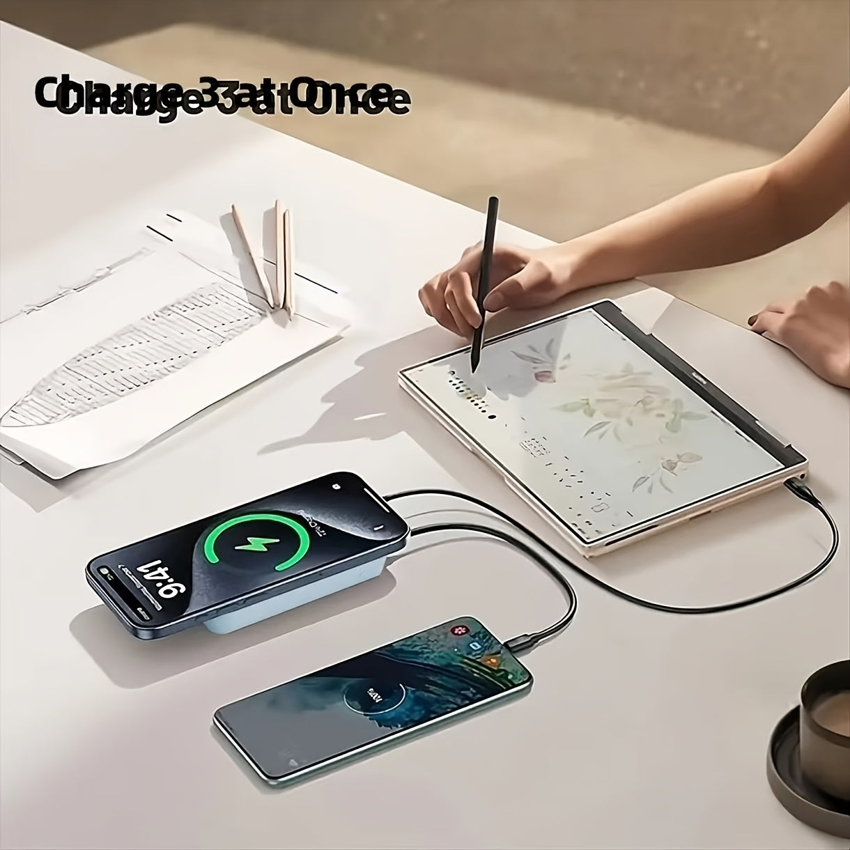 Magnetic Wireless Charger W014