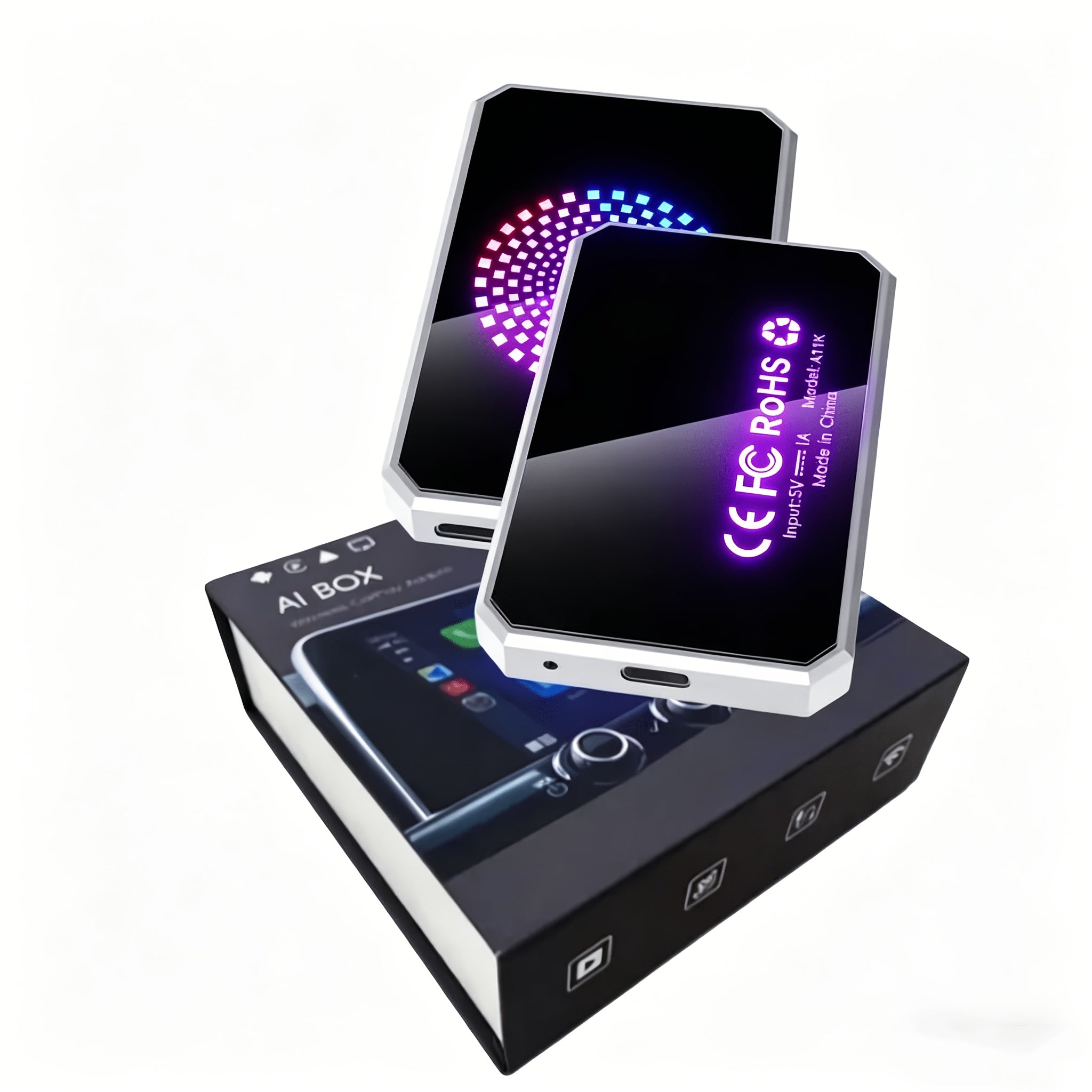 The 3-in-1 Magic Media Box Supports Netflix/YouTube/TikTok Streaming. Equipped With A Wireless CarPlay Adapter And USB Port, It Is Compatible With Factory-installed Wired Apple CarPlay And Android Auto Systems. Note: Wireless CarPlay Requires IOS 10