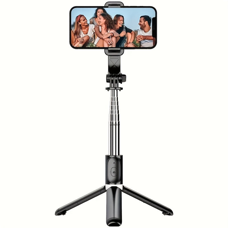 40 Inch Extendable Mobile Selfie Stick, A Professional Floor Standing Tripod Designed for Live Streaming, with Wireless Remote Control, Stable Anti Shake, Suitable for Vlogs And Live Streaming During Travel And Outdoor Activities