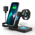 Wireless Charging Station 3 in 1 Standard 15W for Mag-Safe Fast Wireless Charger Stand, for Iphone 17 16 15 14 13 12 11 X 8 Pro Max/Pro/Mini/Plus, for Iwatch Ultra 10/9/8 7/6/5/4/3/2 SE, for Airpods 4/3/2/Pro/Pro2, Halloween/Christmas/Birthday Gift