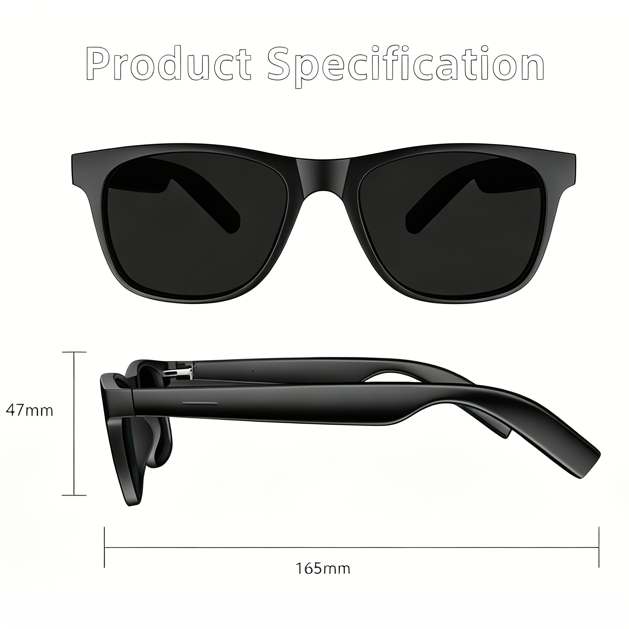 [Smart Watch & Glasses] 2026Ai New Full-Touch Smart Watch And AI Translation Smart Glasses Set, Real-Time Online Translation in Multiple Languages And Photo Translation at Your Fingertips. Built-In Microphone And Speaker, Supports Calling And Music Playba