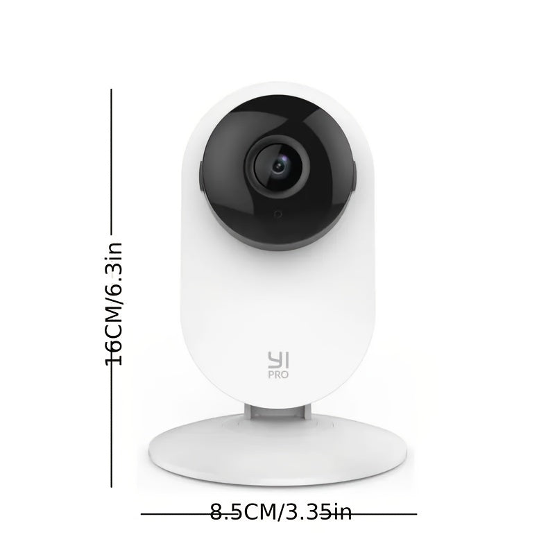 Set of 4 High-Definition Indoor Security Cameras Featuring 2.4G Wifi, Two-Way Audio, Motion Detection for Humans And Pets, And Smart AI Notifications. Manage Remotely Through a Mobile Application, Experience HD Color Night Vision