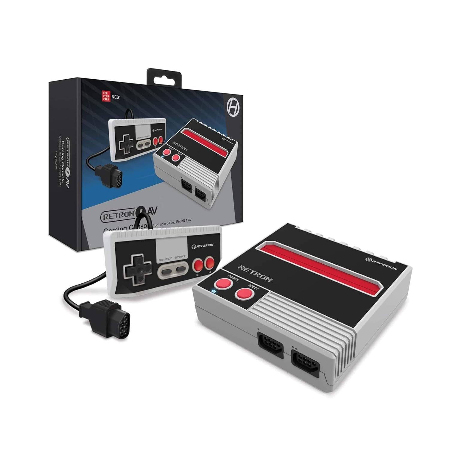 Hyperkin RetroN 1 AV Gaming Console for NES - Gray
