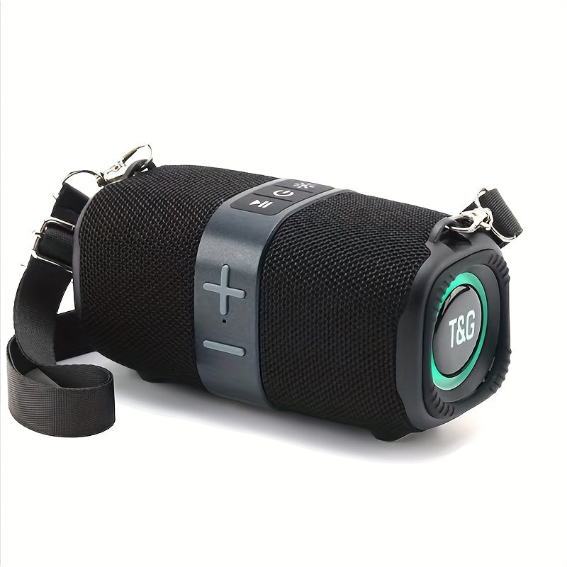 TG667 Is a Compact And Portable Wireless Speaker Designed for Outdoor Use. It Is And Features a Charming Design, Making It a Great Music Player. It Supports USB, TF Cards, And FM Radio, And Can Connect to Mobile Phones, Tablets