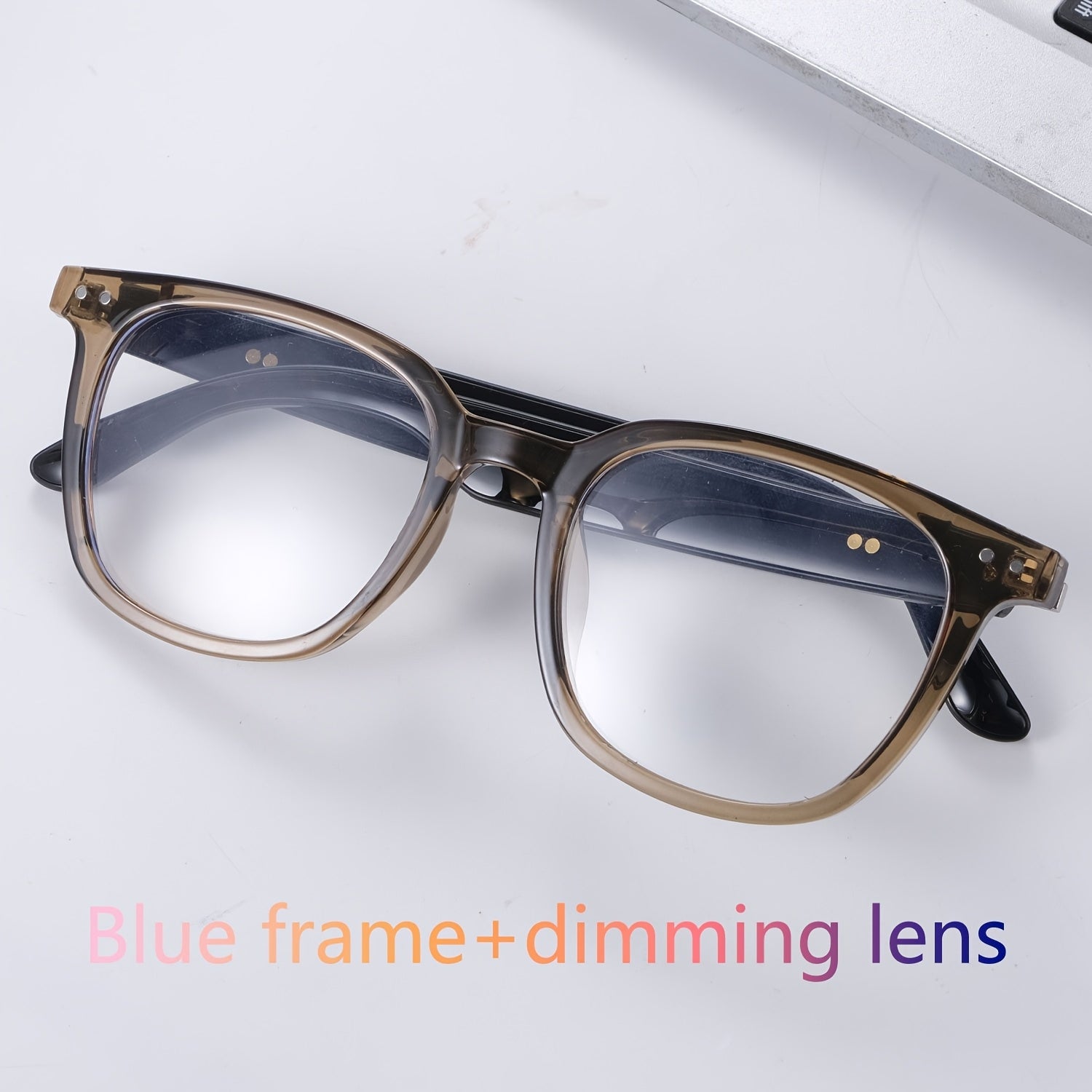 New Smart Glasses with Auto-tinting Lenses That Automatically Transform into Fashion Glasses in Sunlight. Built-in Microphone and Speaker for HD Voice Calls and HiFi Music Quality. Smart Audio Glasses, Ideal for Sports, Driving, Fishing, and Daily