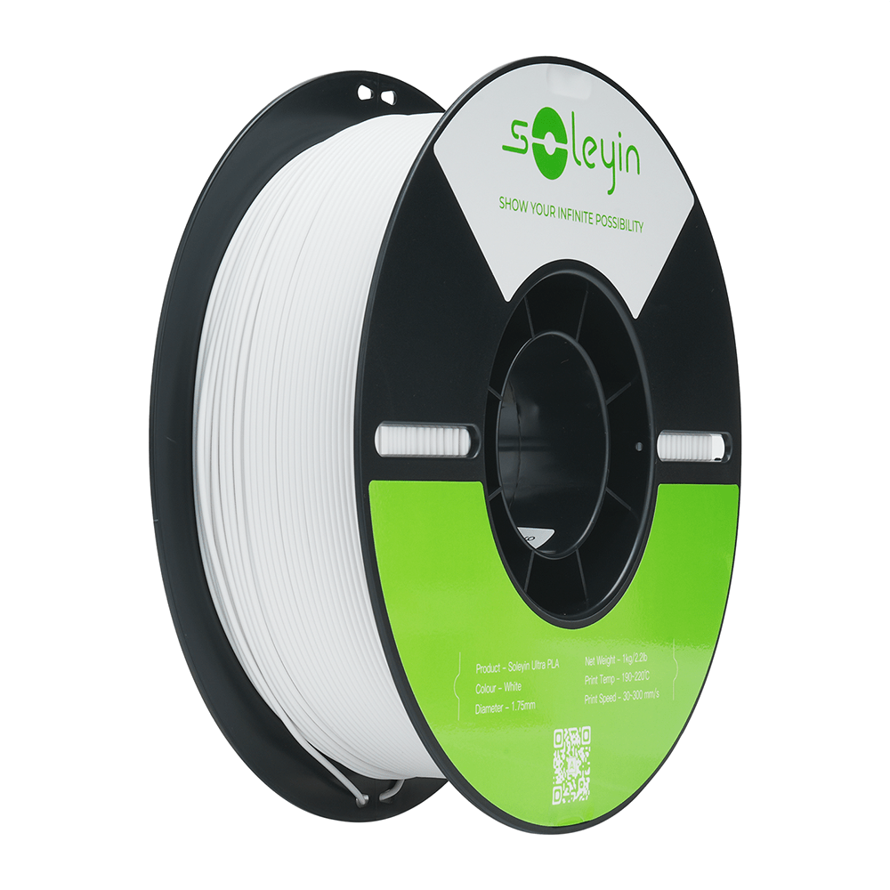 Creality SOLEYIN Ultra PLA Filament 1.75mm PLA 3D Printer Filament High Speed 30-600mm/s Dimensional Accuracy +/- 0.02mm, 1kg Spool (2.2lbs), Fit Most FDM 3D Printer