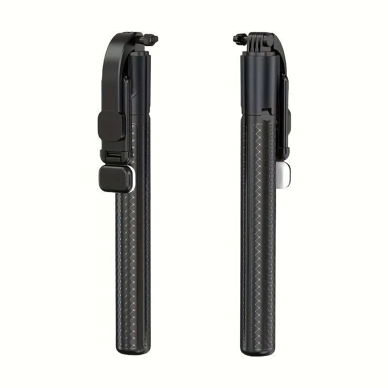66.7 Inch Retractable Selfie Stick Professional Floor Tripod for Live Streaming, with Wireless Remote, 360° Rotation, Stable Anti-Shake Design. Ideal for Travel Vlogs & Outdoor for Live Streaming. Compatible with Iphone/Android Smartphones