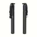 66.7 Inch Retractable Selfie Stick Professional Floor Tripod for Live Streaming, with Wireless Remote, 360° Rotation, Stable Anti-Shake Design. Ideal for Travel Vlogs & Outdoor for Live Streaming. Compatible with Iphone/Android Smartphones