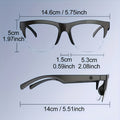 AI Translation Smart Glasses + Wireless Headphones, Support Real-time Online Translation In Multiple Languages, Popular Multi-functional Rechargeable Music Glasses, Audio Glasses With Built-in Microphone, Popular High-quality Sound Effect Sports Hea