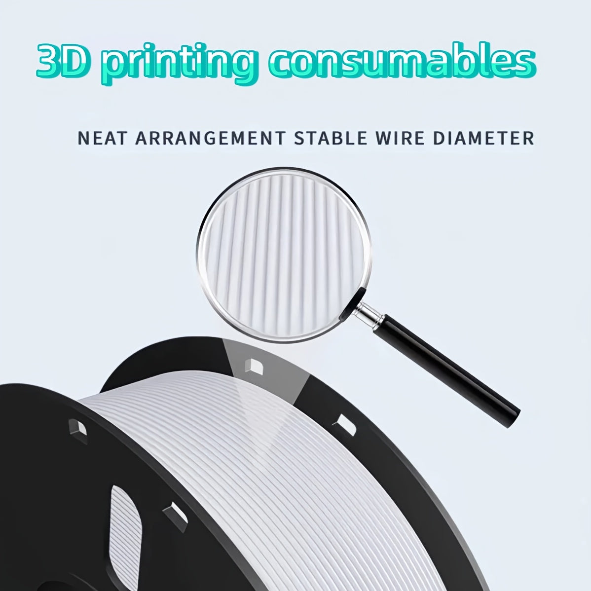 Two-color 3D Printer PLA Consumables, 250g Spool Neatly Wound, with A Diameter Of 1.75mm +/- 0.02mm for High Precision. Suitable for Most 3D Printers, Smooth Printing, Vacuum-packed, Reliable Quality, Suitable for Hobby Makers.