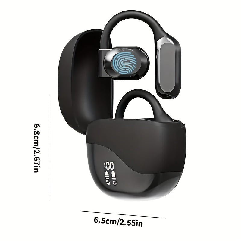 Real-Time Languages Smart AI Translation Earbuds - Translate In Real-Time, Providing Precise Simultaneous Interpretation to Eliminate Language Obstacles for Seamless Business Trips, Social Interactions, Education, Work, And Conferences,