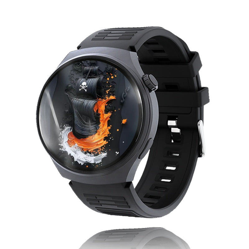 [Valentine's Day Gifts]2026Round Screen Fitness Tracker Watch | Comfortable to Wear | Running/ Cycling/ Walking Modes | Step Counter | Music Control