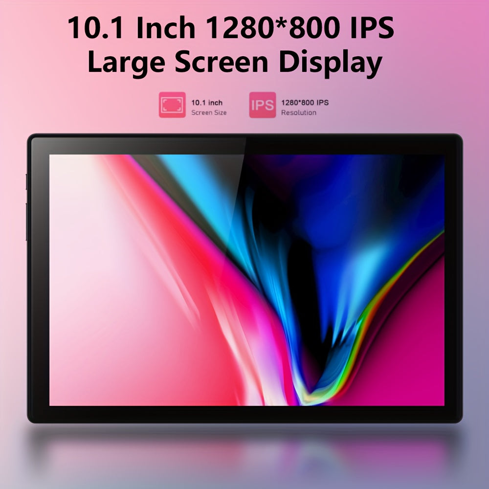 CRELANDER 2025 Android 25, 65Cm Tablet PC with 12GB RAM (Expandable 4GB + 8GB) And 512GB Storage, Supports 4G LTE, GPS, And WIFI. Comes with a Keyboard, Mouse, Case, And Stylus. Ideal As a Graduation Or New Year Gift, Tablet, Pad