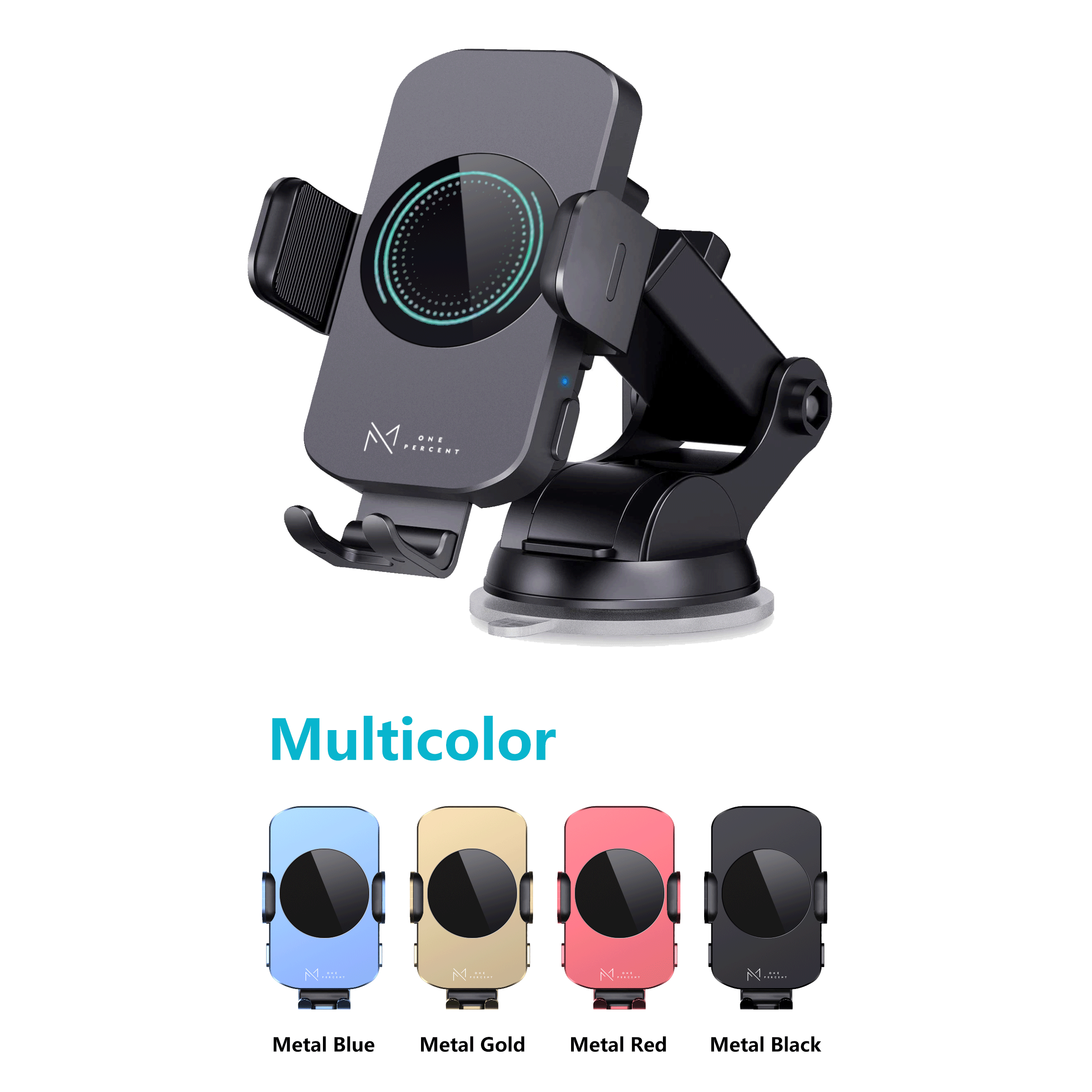 Ultra-Fast 15W RapidWireless Car Charger - Smart Auto Clamping Phone Mount for iPhone 15 14 13 12 11 Pro Max, Samsung Galaxy S23 S22 S21 - Hassle-Free, Seamless Compatibility