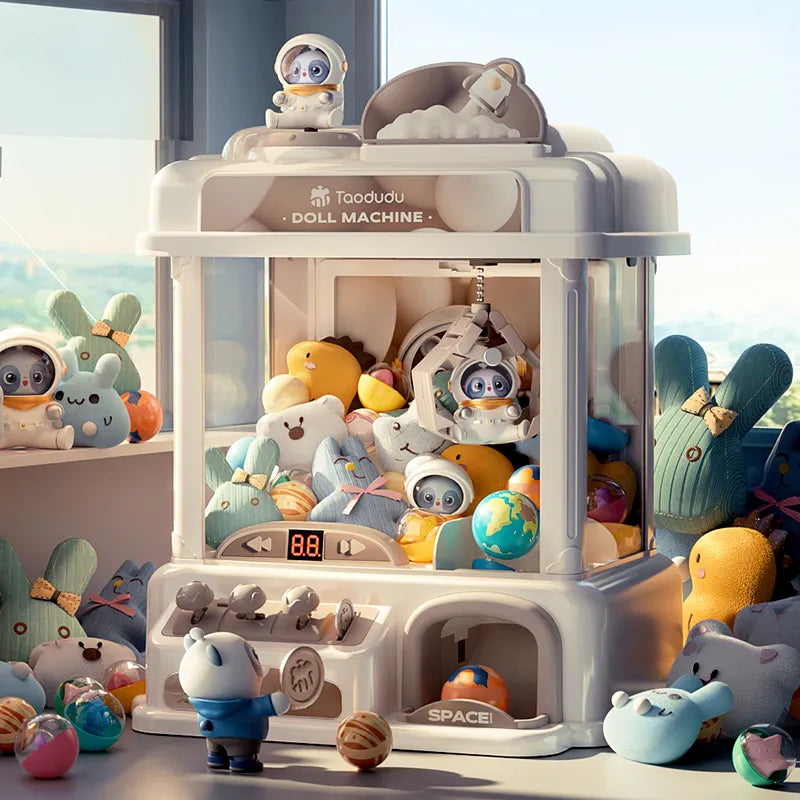 Mini Arcade Claw Machine Fun