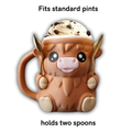 Cozy Cow Ice Cream Mug